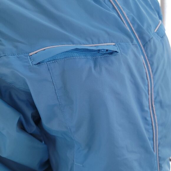 Reebok Blue Full Zip Nylon Jacket - Picture 8 of 12